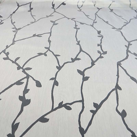 Gardinen nach Maß am Beispiel eines modern floralem Design